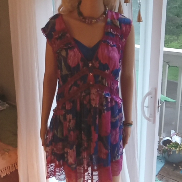 Free People Spring Fling Mini Dress - Picture 8 of 8